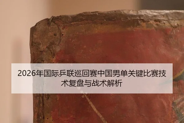 2026年国际乒联巡回赛中国男单关键比赛技术复盘与战术解析